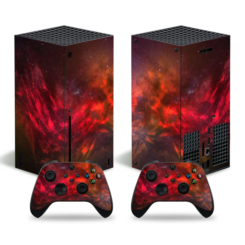 Sticker Cover for Xbox Series X Console Protective Cover Wrap for X box Series X Controller Protective Vinyl Decal
