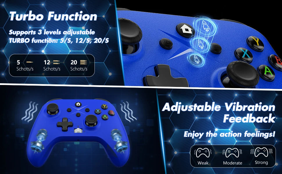 2.4g Wireless Controller For Xbox One ,Xbox Seris S ,Xbox Series X Pc Console Dual Vibra With Six Axis Gyroscope Game Gamepad