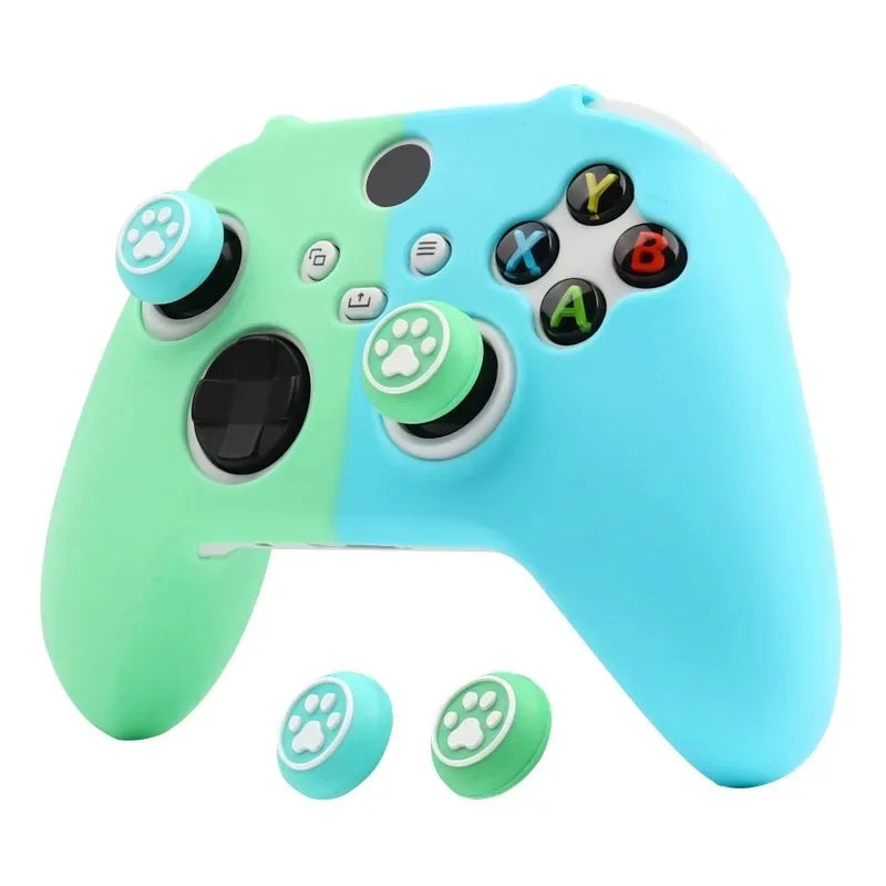 Soft Silicone Protective Control Case For Xbox Series X Controller Skin Cover Gamepad Accessories for Xbox Series S Joystick