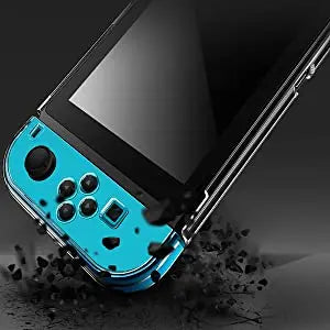 Case Compatible with Nintendo Switch Dockable Clear Protective Case Cover for Nintendo Switch and Joy-Con Controller