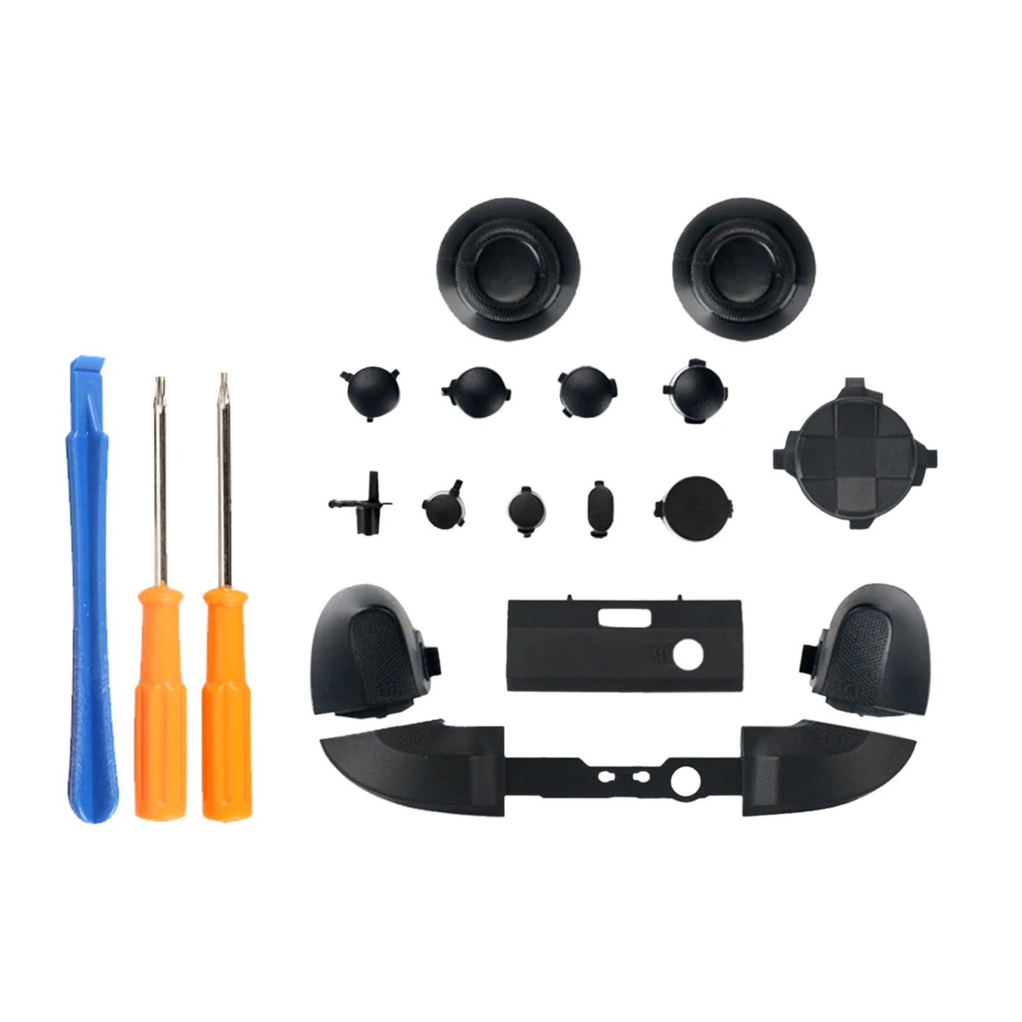 Replacement Kit For Xbox Series X Controller LB RB Bumpers Trigger Buttons Guide Button With Screwdriver Game Accessories