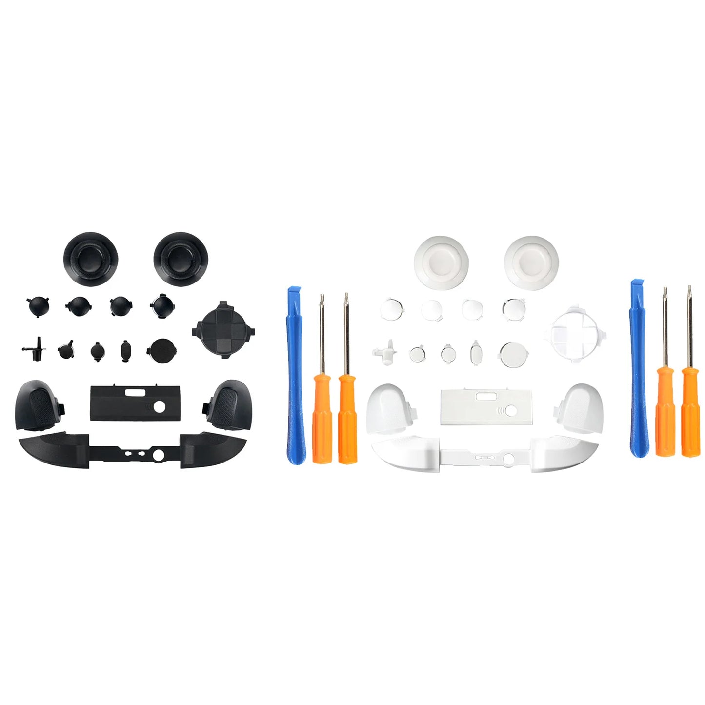 Replacement Kit For Xbox Series X Controller LB RB Bumpers Trigger Buttons Guide Button With Screwdriver Game Accessories