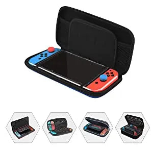 Case Compatible with Nintendo Switch Dockable Clear Protective Case Cover for Nintendo Switch and Joy-Con Controller