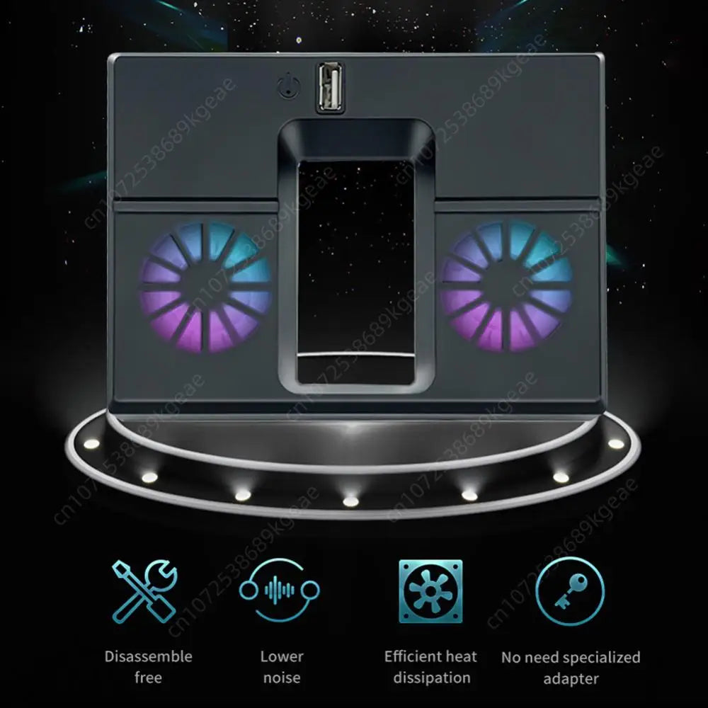 Vertical Stand Host Side Radiator For Xbox Series X Console Cooling Fan Dock Station Slim Usb Game Cooler For Xbox game Console