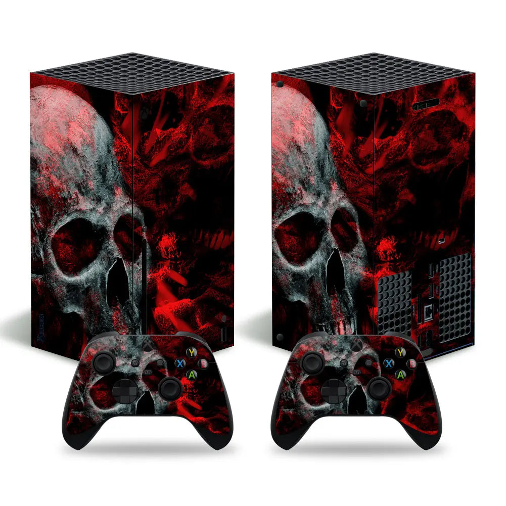 Sticker Cover for Xbox Series X Console Protective Cover Wrap for X box Series X Controller Protective Vinyl Decal
