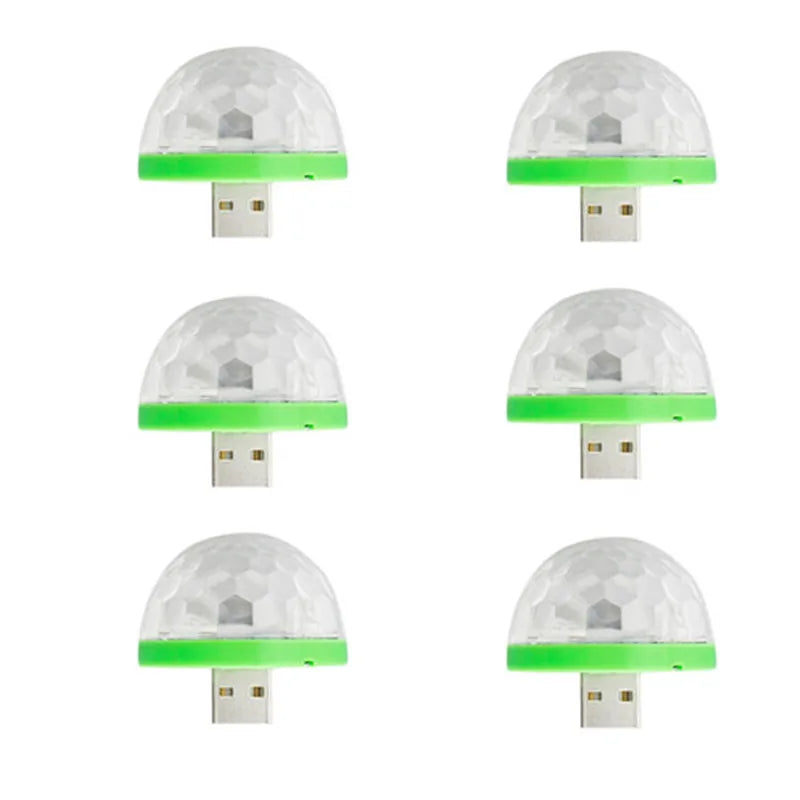 Birthday Party E27 Colorful Auto Rotating RGB LED Stage Light Effect Disco Lamp Crystal Magic Ball Club Bulb DJ AC 85-265V