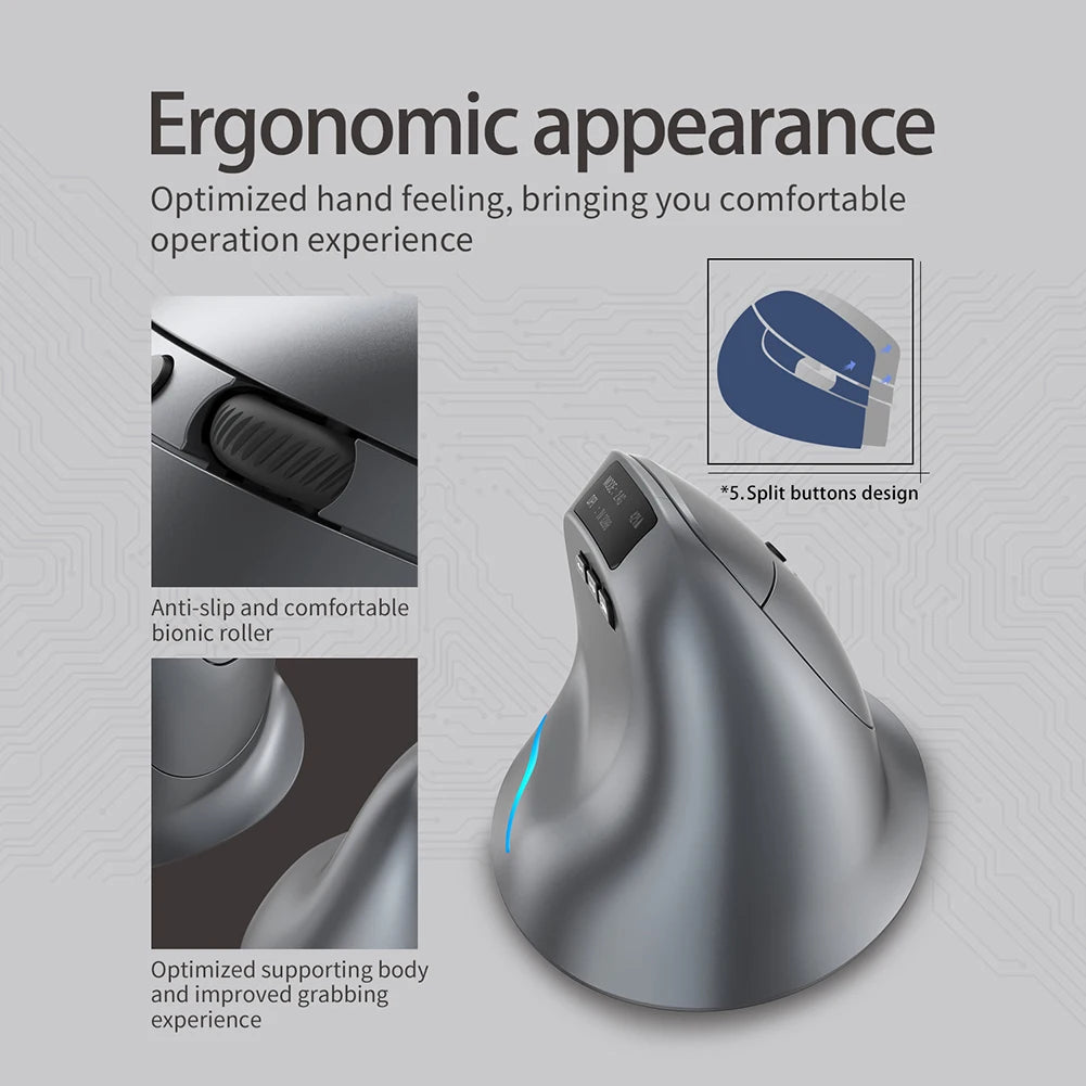 F-26C 2.4GHz Wireless Gaming Mouse 6 Buttons 3200DPI  Ergonomic Optical Mice Optical Gaming Computer Mouse for PC Laptop Gaming