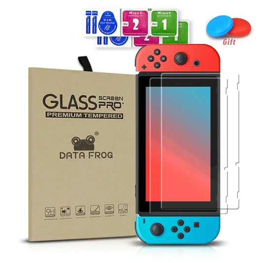 HD Tempered Glass for Nintendo Switch Screen Protector Compatible Nintendo Switch Clear Transparent 9H Protective Film