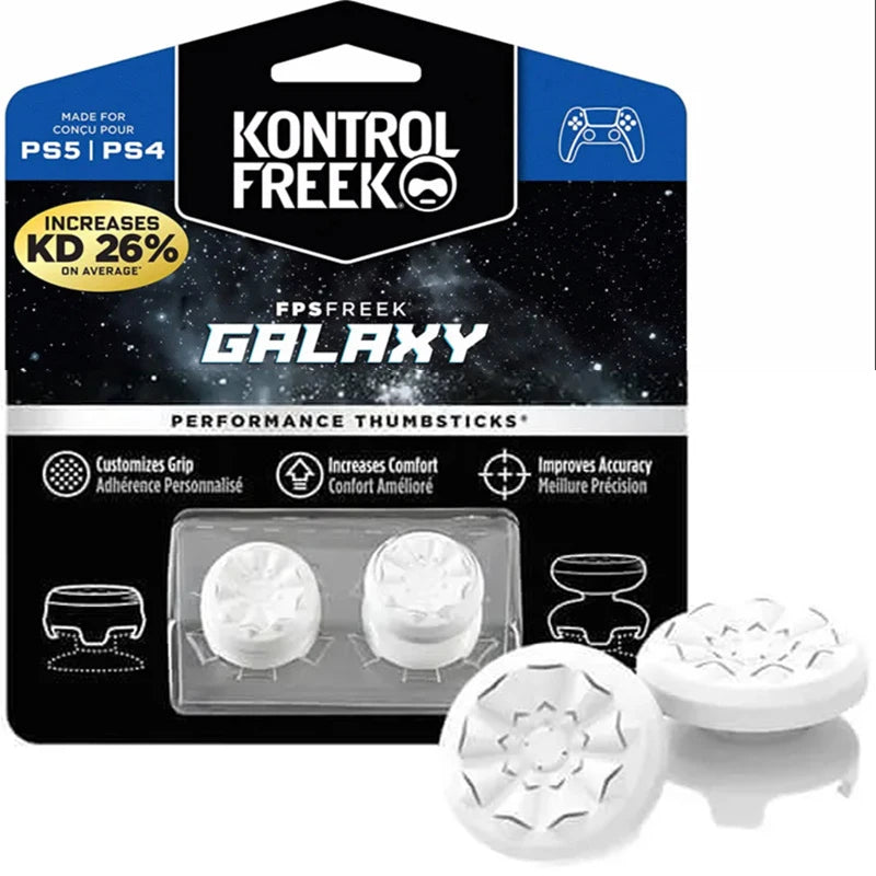 Freek Galaxy FPS For Playstation PS4 High-Rise Analog Stick PS5 Joystick Controller Performance Command Stick Game Silicone Cap