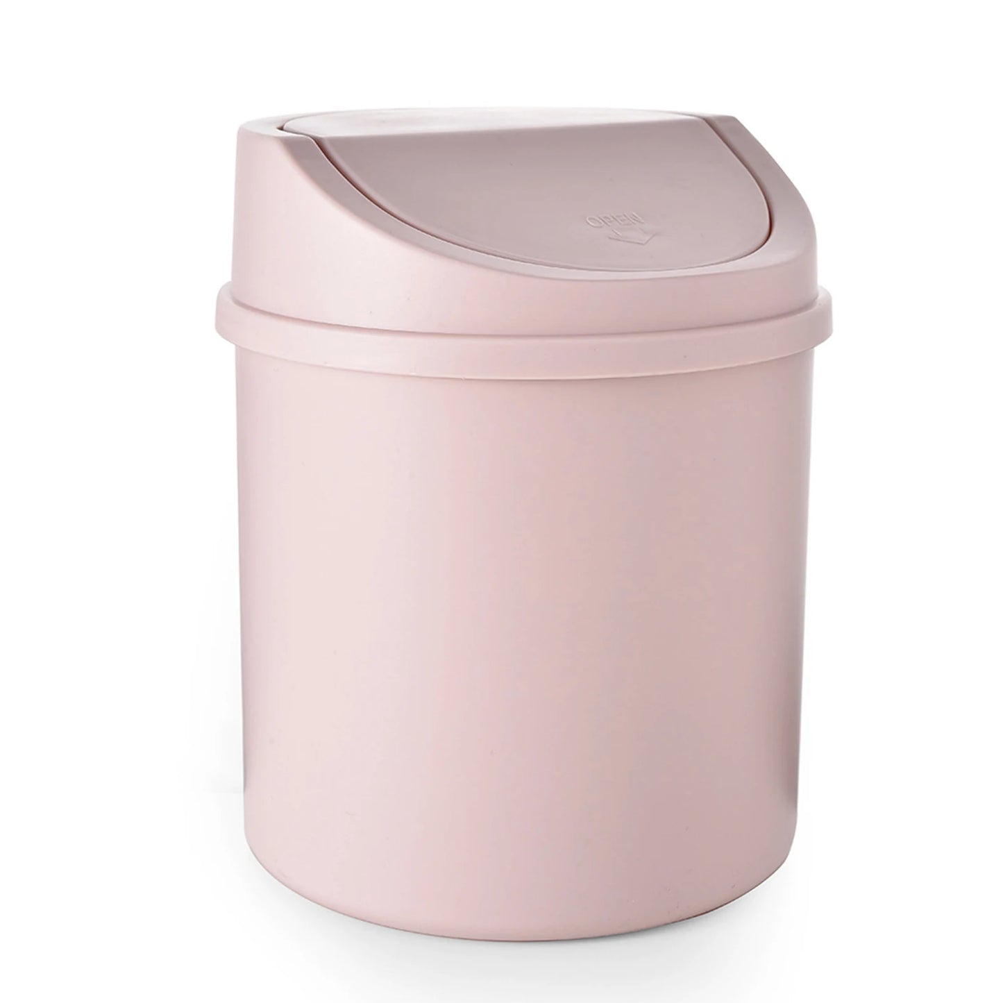 Desk Waste Bin with Lids Desktop Office Organizer Storage Home Garbage Basket Container Table Trash Bin Small Trash Can