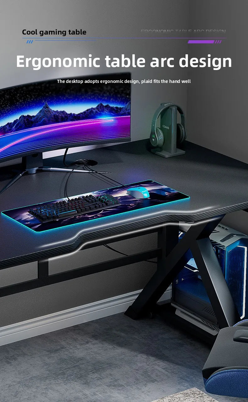 Gaming table Computer desk Desktop household simple bedroom table Simple modern desk Student writing desk