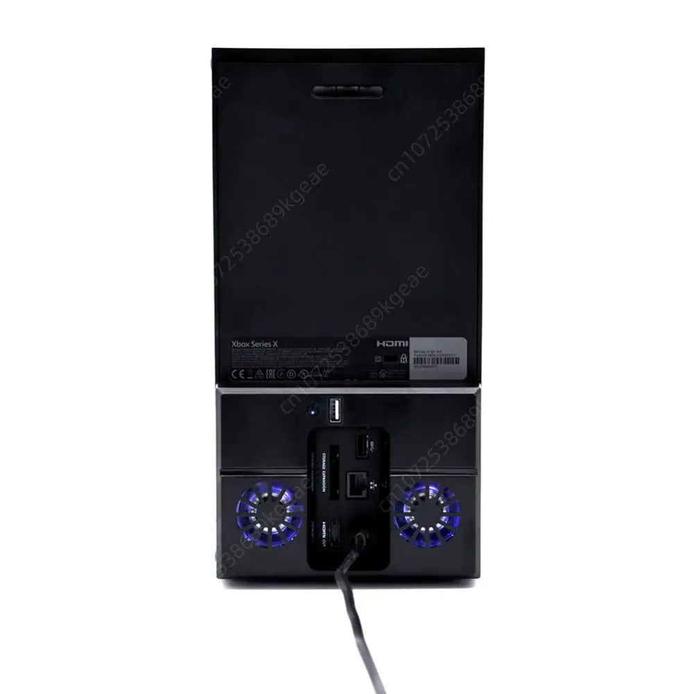 Vertical Stand Host Side Radiator For Xbox Series X Console Cooling Fan Dock Station Slim Usb Game Cooler For Xbox game Console
