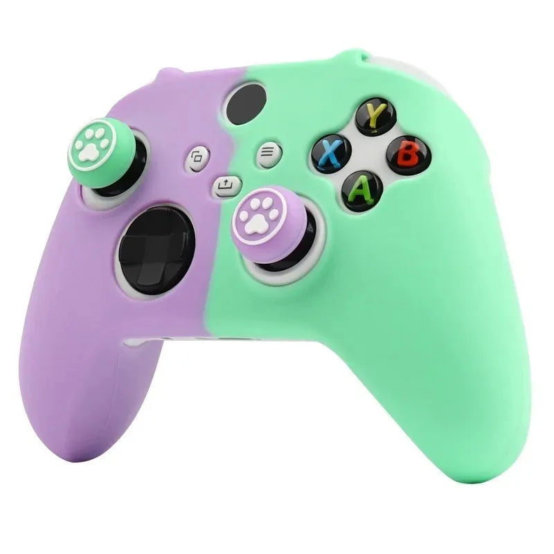 Soft Silicone Protective Control Case For Xbox Series X Controller Skin Cover Gamepad Accessories for Xbox Series S Joystick