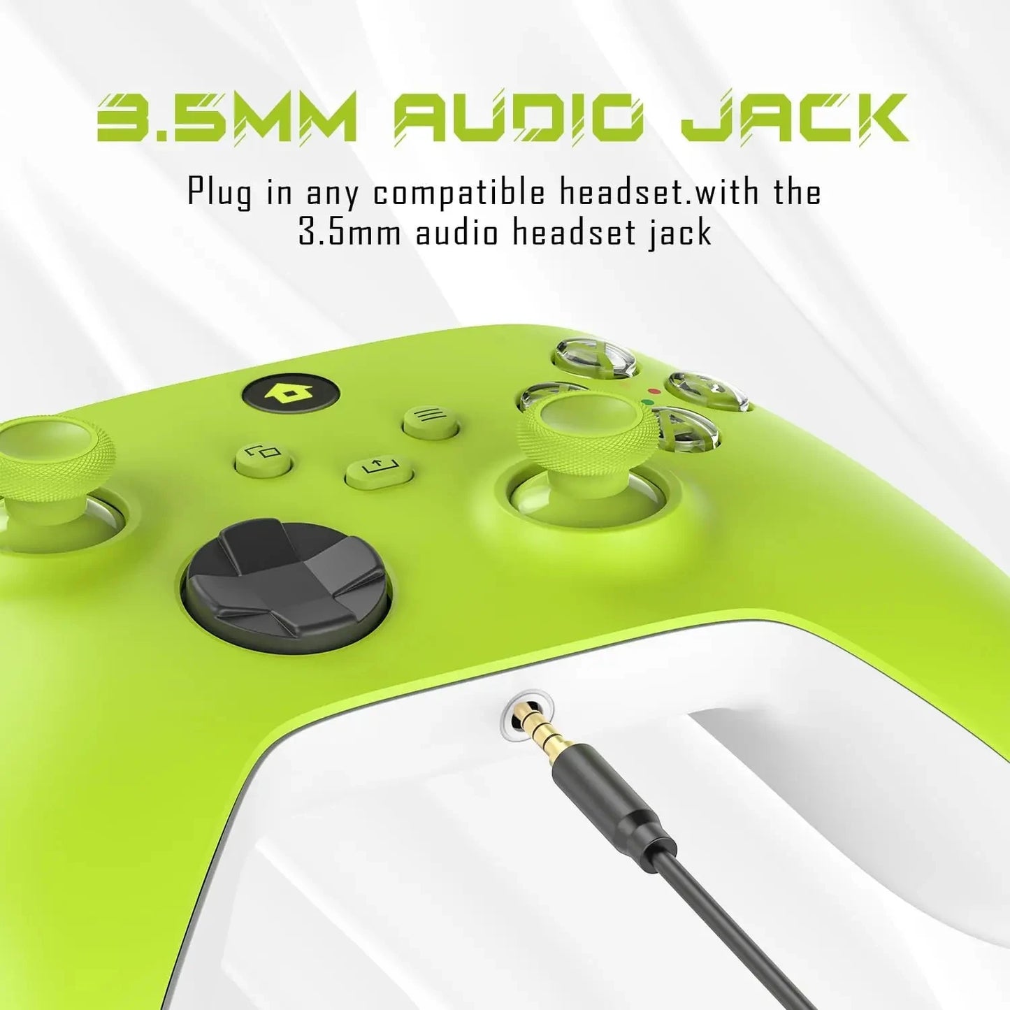 2025 New Wireless Controller Compatible with Xbox One, Xbox Series X/S, Xbox One X/S, PC with 2.4GHz Wireless Adapter Gamepad