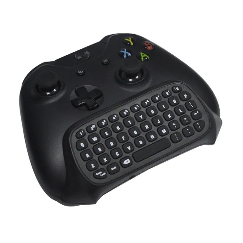 Controller Keyboard for Xbox Series X/S/One/One S Wireless Chatpad Gaming Keypad with USB Receiver With 3.5mm Audio Jack