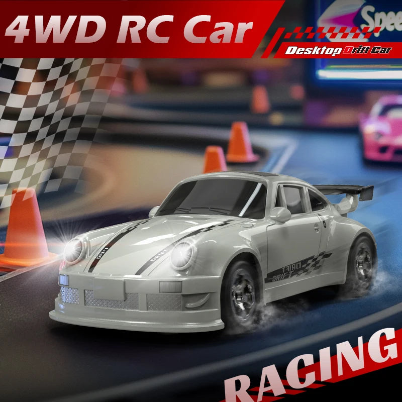 Mini Drift Rc Car High speed 1/64 4WD 2.4G Remote Control Car Four Wheel Drive Radio Controlled Mini Racing Model Boy Toy Gifts