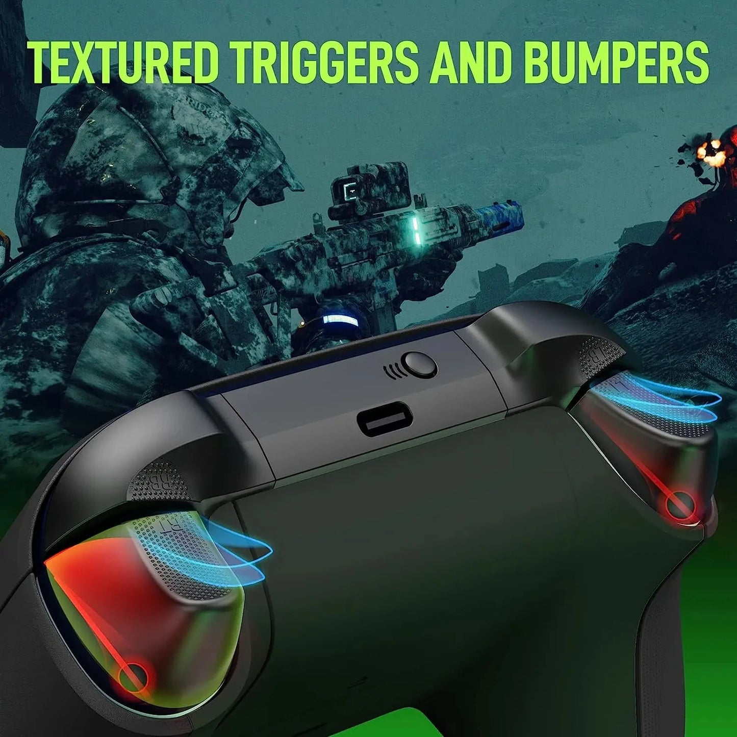 2025 New Wireless Controller Compatible with Xbox One, Xbox Series X/S, Xbox One X/S, PC with 2.4GHz Wireless Adapter Gamepad