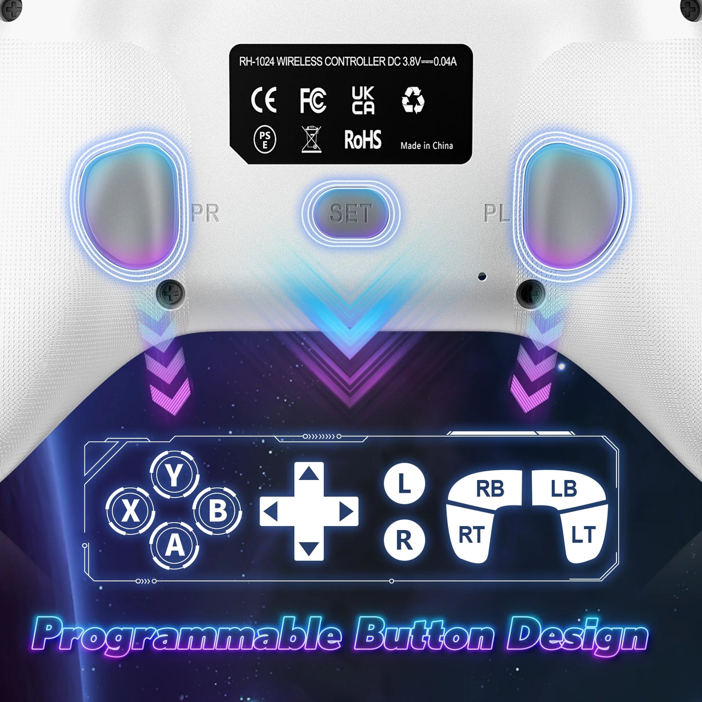 2.4G Wireless Gamepad For Xbox One ,Xbox Seris S ,X Console Window 7 8 10 pc With Dual Vibra/Six Axis Multi Game Controller