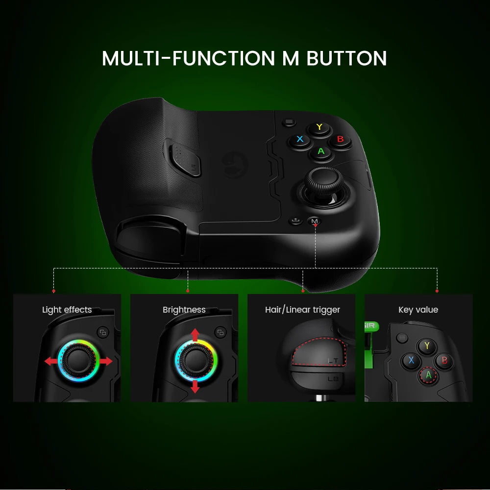 Gamesir X4 Aileron X4A XBOX Controller Wireless Mobile Gaming Controller for Android PC Bluetooth Hall Effect Joysticks Portable