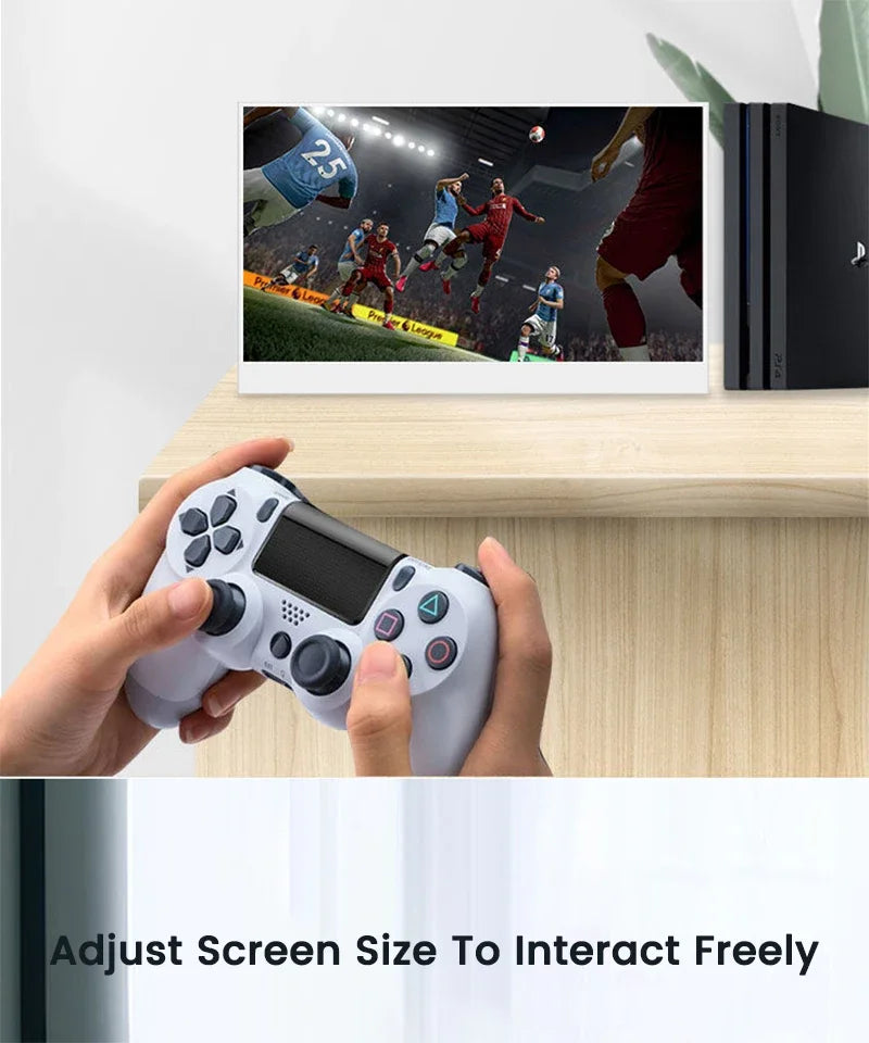 15.6 Inch 4K AMOLED Touch Screen Portable Monitor 3840*2160P 400Nit HDR 100000:1 1MS Gaming Display For PC Laptop Phone PS5 Xbox