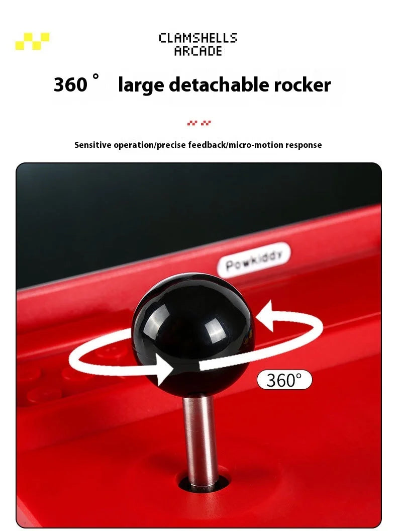 A13 10-inch Arcade Game Console Large Screen Dual Joystick Retro Desktop Gaming Machine for Home Use Handheld Game Player