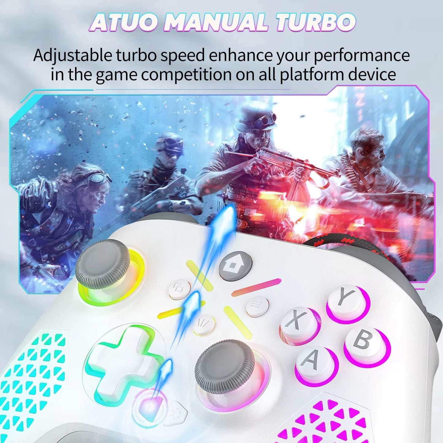 2.4G Wireless Gamepad For Xbox One ,Xbox Seris S ,X Console Window 7 8 10 pc With Dual Vibra/Six Axis Multi Game Controller