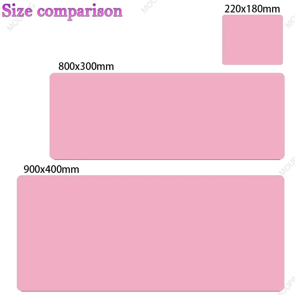 Green Mousepad Minimalistic Laptop Office Gaming Mousepad 900x400 Gamer Carpet Keyboard Mouse Pad Computer  Accessories Deskmat
