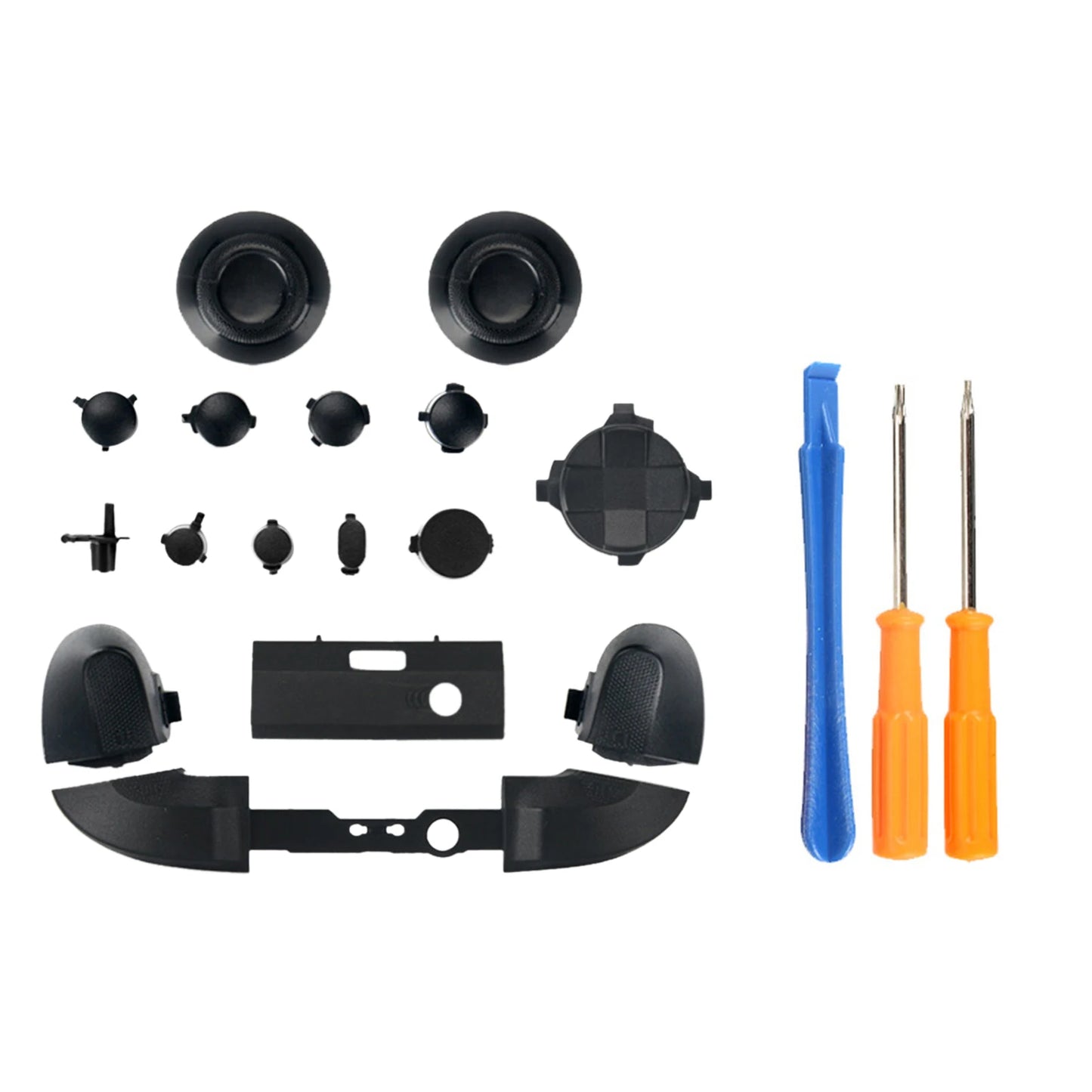 Replacement Kit For Xbox Series X Controller LB RB Bumpers Trigger Buttons Guide Button With Screwdriver Game Accessories