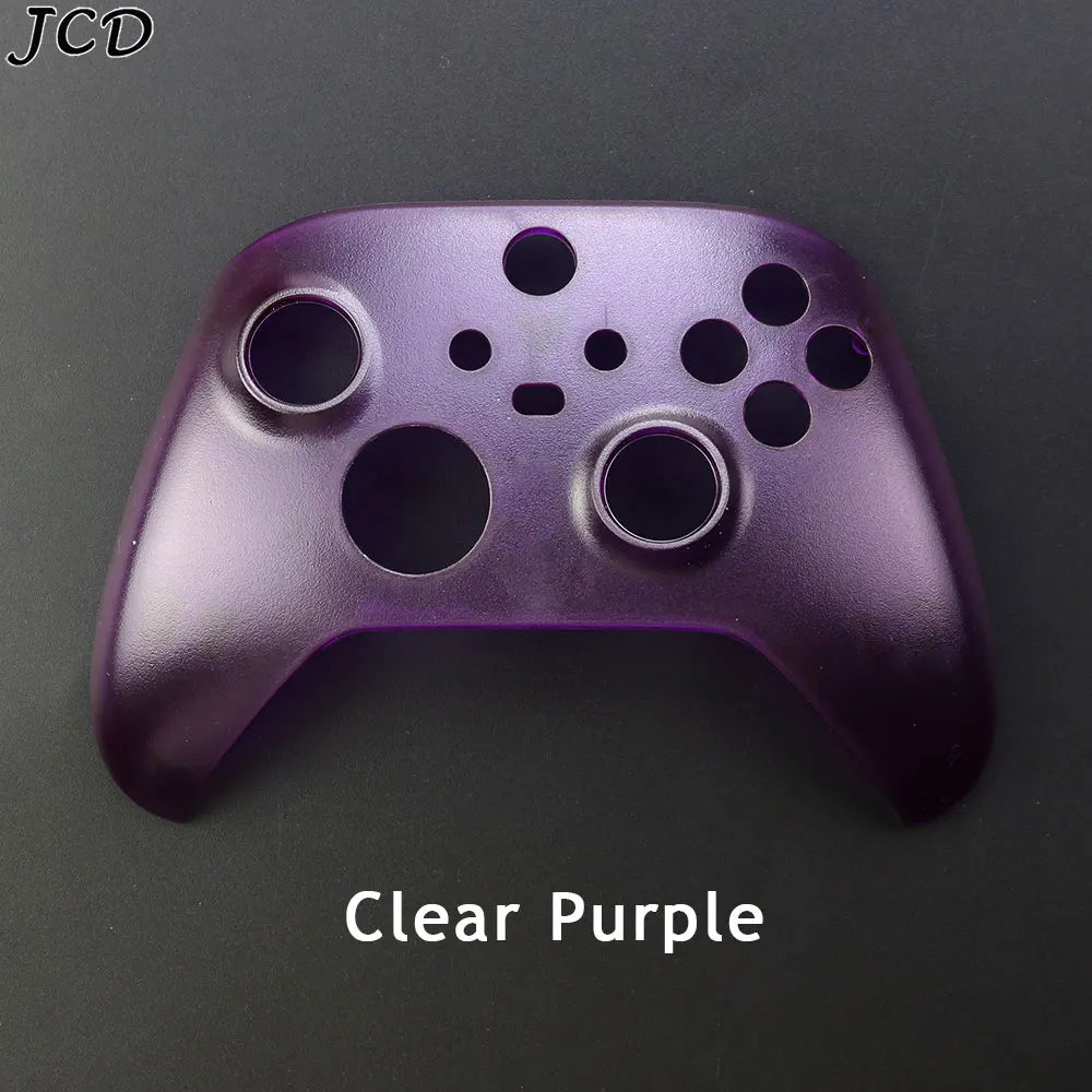 JCD For Xbox Series S Front Shell Replacement Upper Top Housing Shell Faceplate Cover For Xbox Series X Controller