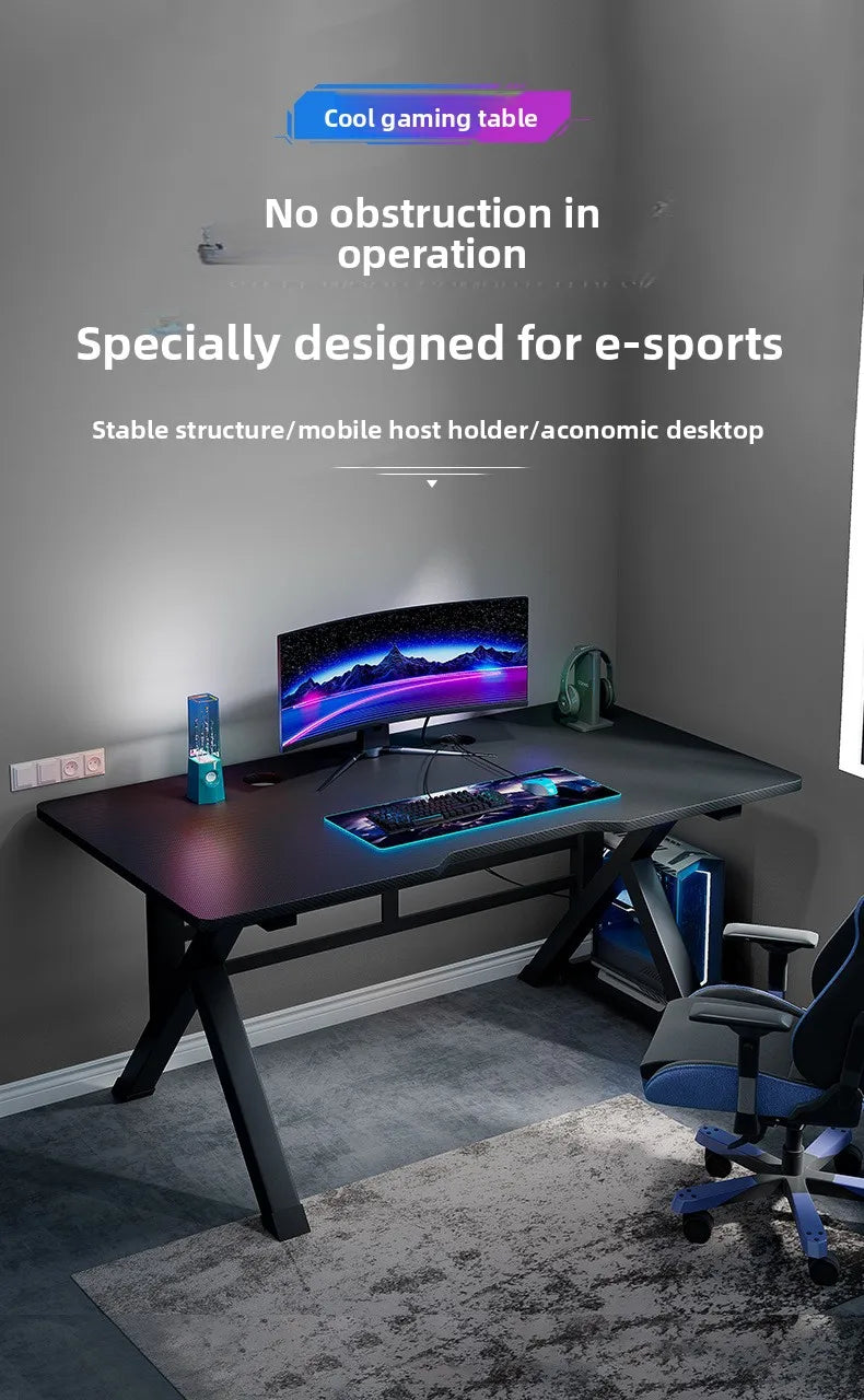 Gaming table Computer desk Desktop household simple bedroom table Simple modern desk Student writing desk