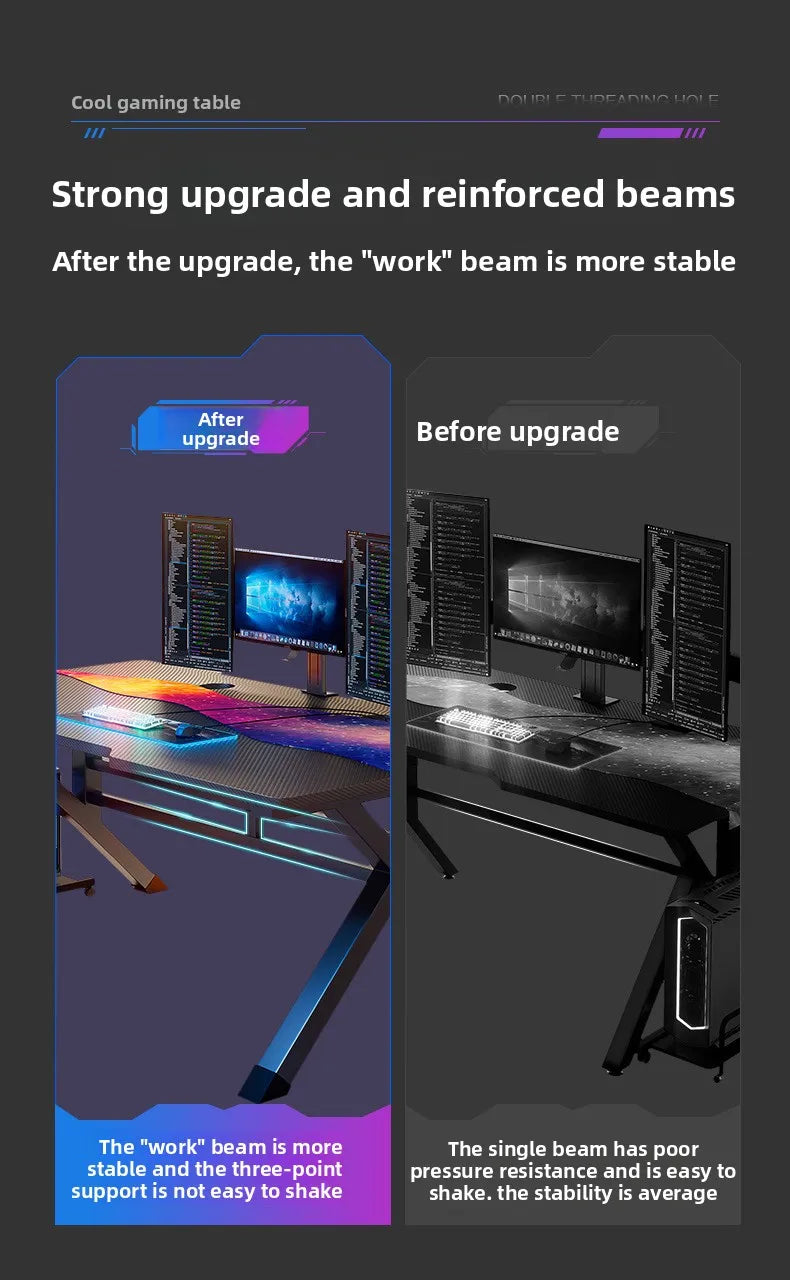Gaming table Computer desk Desktop household simple bedroom table Simple modern desk Student writing desk