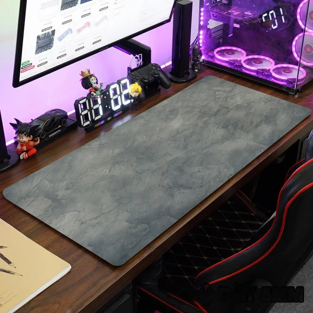 Large size desk mat 900x400mm overlock mouse pad xxl Desktop keyboard desk mat Grey series gaming mouse pad Computer accessories