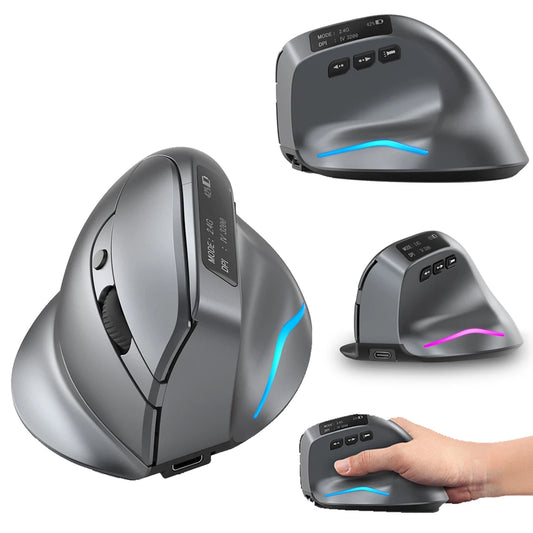 F-26C 2.4GHz Wireless Gaming Mouse 6 Buttons 3200DPI  Ergonomic Optical Mice Optical Gaming Computer Mouse for PC Laptop Gaming