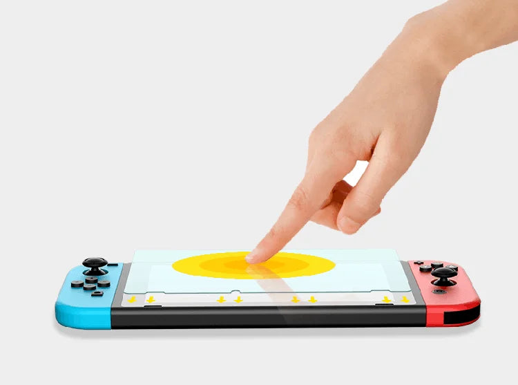 HD Tempered Glass for Nintendo Switch Screen Protector Compatible Nintendo Switch Clear Transparent 9H Protective Film