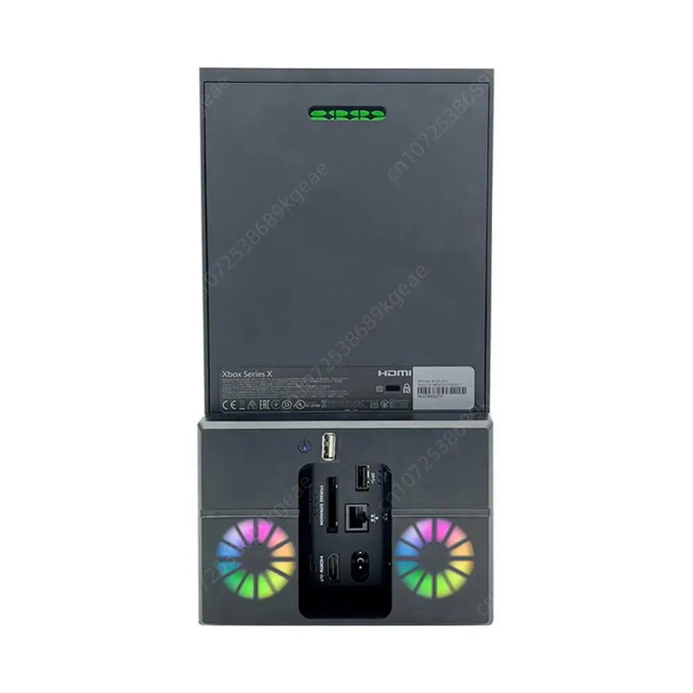 Vertical Stand Host Side Radiator For Xbox Series X Console Cooling Fan Dock Station Slim Usb Game Cooler For Xbox game Console