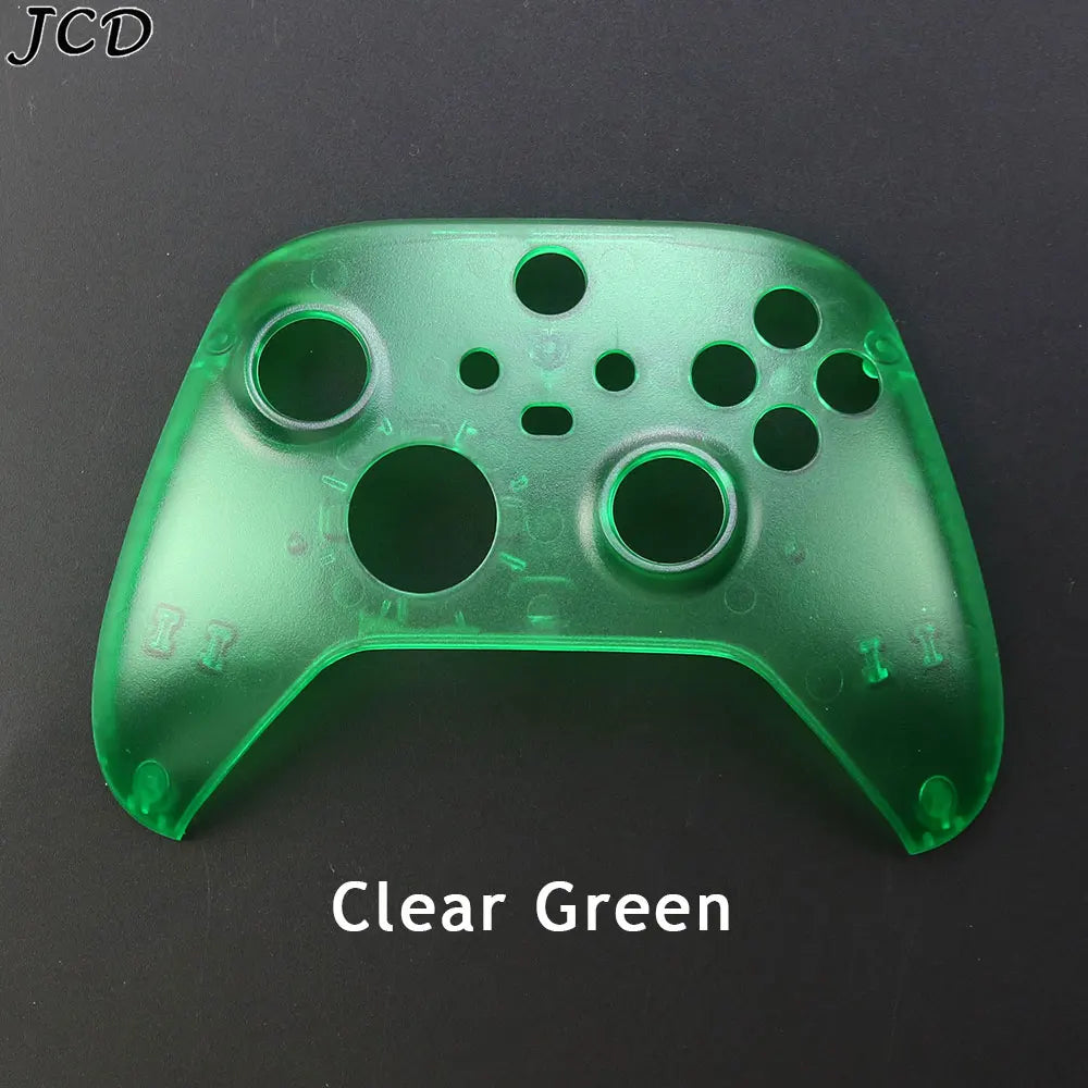 JCD For Xbox Series S Front Shell Replacement Upper Top Housing Shell Faceplate Cover For Xbox Series X Controller