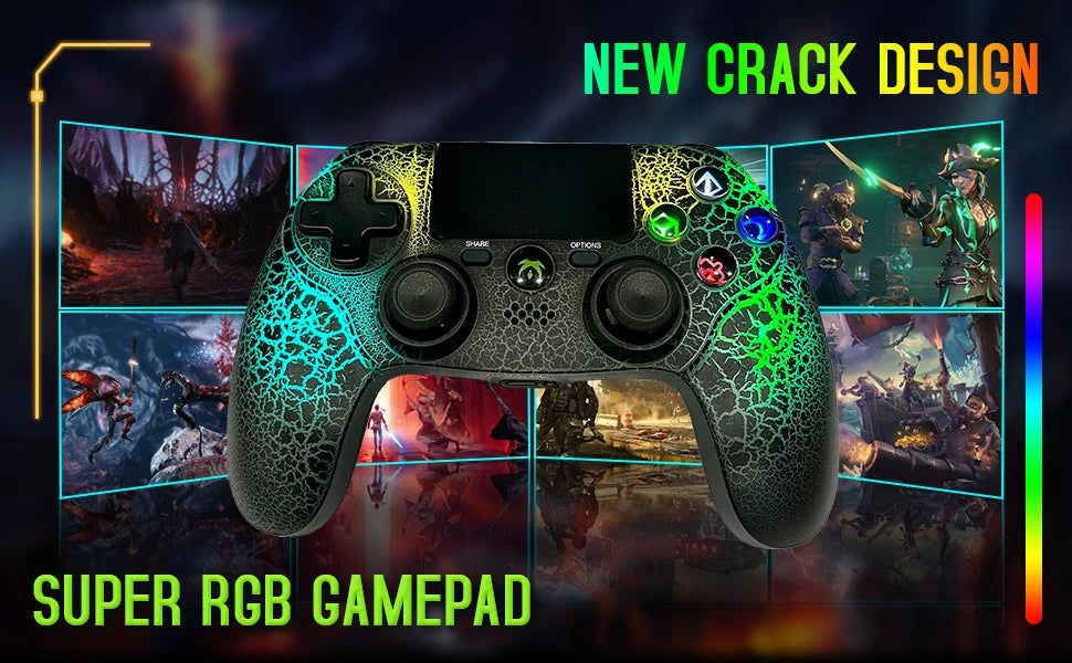 Controller For PS4 Command PS4 Pro Control For PS4 Slim/PS3 /Iphone/Ipad/iOS/Android/Pc Dual Vibration Wireless Joystick