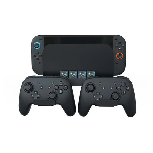 Wall Mounted Host Stand for Switch 2 Game Console Game Console Wall Mounted Holder Bracket Metal Wall Mount W/ Controller Hook