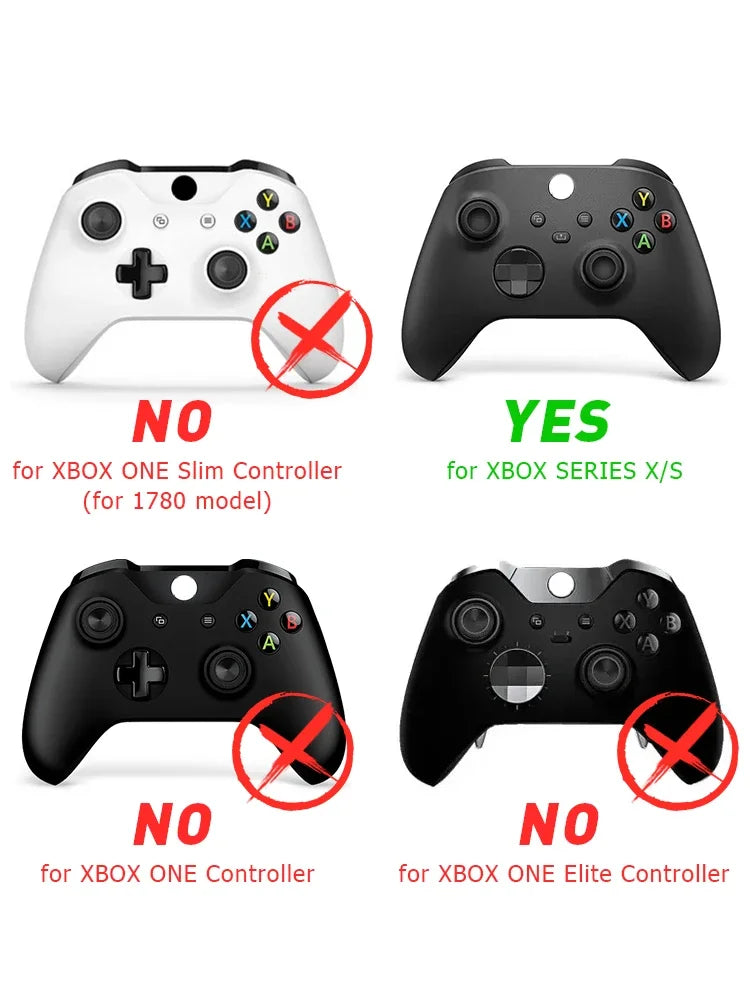 DATA FROG Replacement Full Shell For Xbox Series X Controller Front Cover Back Shell Side For Xbox Series S Joystick Accessories